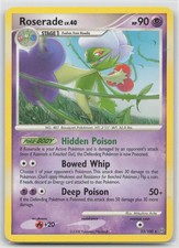 Stormfront Roserade 23/100 Rare Pokemon HP Mitsuhiro Arita