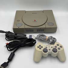 Sony Playstation 1 PS1 Console SCPH-5501 Console W Controller & Cords Tested