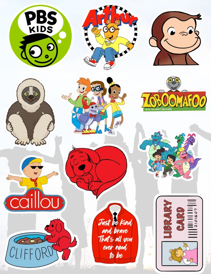 PBS Kids Stickers