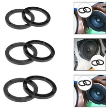 2x Car Speaker Spacer Ring Professional Easy to Install Portable Replacement