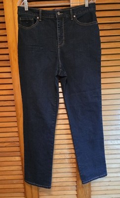 NWOT Gloria Vanderbilt Amanda High-Rise Jeans Straight Leg Dark Wash Size 12R
