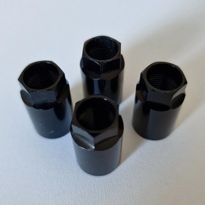 Überwurfmuttern RDCi RDC RDK TPMS BMW MINI Sensoren Schwarz NEU