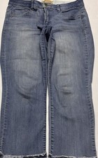 Democracy  Ab  Technology Denim Jeans Women Size 6 Distressed Hems Classy Casual