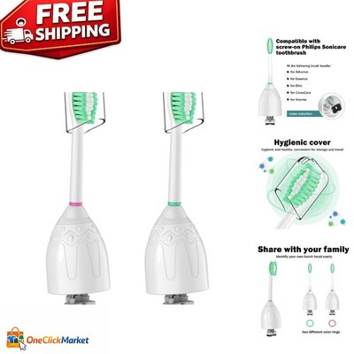 Replacement Toothbrush Heads for Philips Sonicare - With Protective Covers