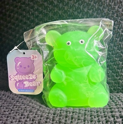 VIRAL  A Little Obsessed Green Squeeze Bear Kohl s NEW Sensory Fidget Toy 