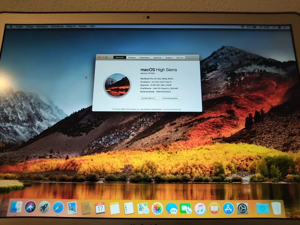 Apple Mac Book Pro A1286 /Intel I5/500Gb HDD/8Gb Ram/15" - Bild 3 von 4