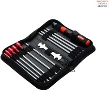 Compact Hand Tool Set in Zippered Pouch for Kids Small Scale Vehicle Maintenance