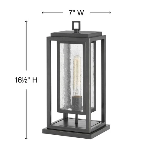 Hinkley Republic 16 1/2" Bronze Marine Grade Finish Outdoor Pier Light - Picture 5 of 10