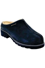 BEARPAW Emily Suede Clog w/Rain & Stain Repellent Navy