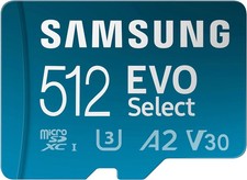 OEM Genuine Samsung Micro SDXC EVO Plus SD Card 130MB/s Flash Memory Card 512GB