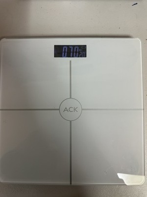 Salter Elektronische Badwaage Glas Digital 180KG inklusive Batterien