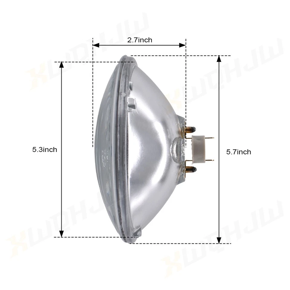 Faros redondos altos/bajos 4 piezas 5,75" para Mercury Cougar 1967-76 Monterey Comet Foto 3 de 4