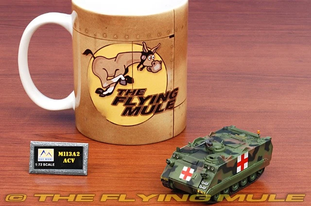 Easy Model 1:72 M113A2 APC US Army Red Cross - Image 4 of 4