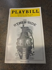 December 2005 OTHER SIDE Off-Broadway NY City Center PLAYBILL John CULLOM