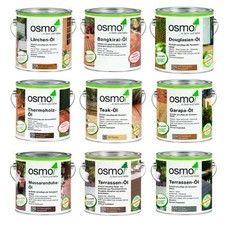 OSMO Terrassen&ouml;l versch. Farben 0,75L / 2,5L Garapa Douglasie Bangkirai Teak-&Ouml;l