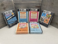 Lot Of 6 - 8 Track Early Rock 1950-1960's UNTESTED - UNOPENED Collectables