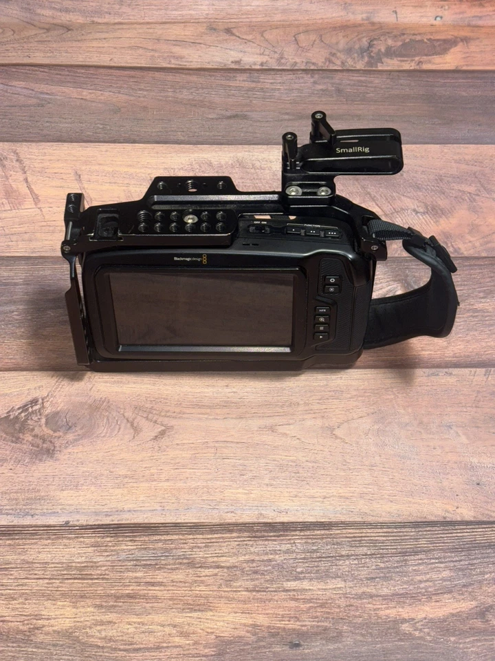 Blackmagic Design Pocket Cinema Camera 4K Camcorder - Black with Cage - Image 4 of 4
