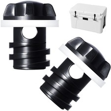 2 Pack YETI Cooler Drain Plug Replacement Accessories, Compatible with Tundra