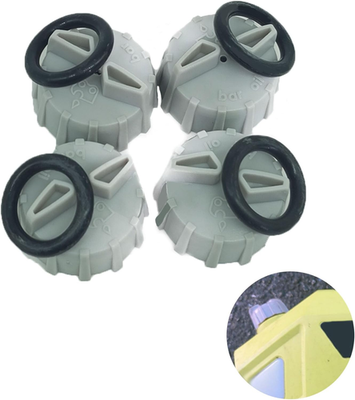 #ad 4 Pack Durable Plastic Silver Ryobi Cap 099988002015 for P4360 18V Pole Saw $22.99
