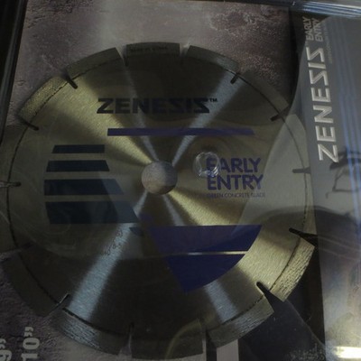 Zenesis Purple Z100 8'' Early Entry Green Concrete Blade - 0809CZ100Z