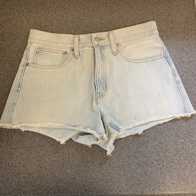 J. Crew relaxed fit denim jean shorts Size 27 minimalist basic vacation beach