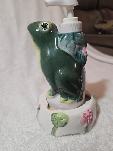 Vintage Frog Soap Dispenser By Allure 1999. Croaks And Ribbets When Dispensing! - Picture 4 of 8