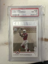 Larry Fitzgerald 2004 Topps #360 PSA 8