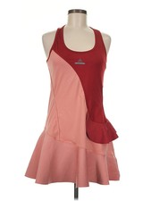 Adidas Stella McCartney Women Red Cocktail Dress M