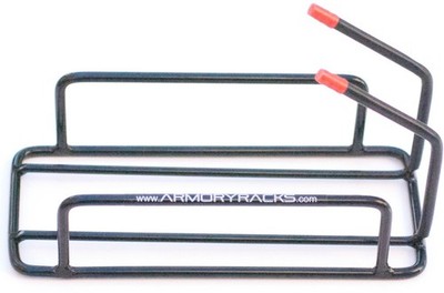 2 Gun Armory Rack for Handguns - RJK Ventures LLC - Made in the USA