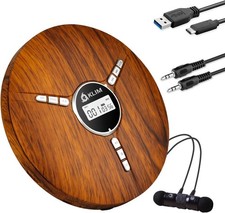 Discman Portable CD Player with Headphones, Built-in Battery - New Version - Dis