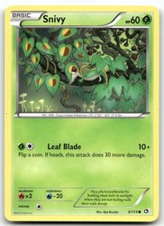 Snivy 6/113 Legendary Treasures Common