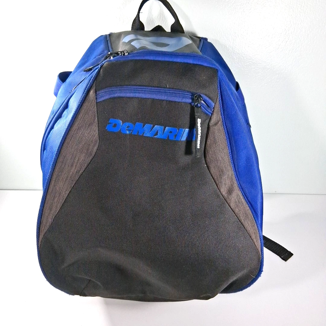Sac D'équipement DeMarini Baseball Softball Mach XL - 34 Pouces, Bleu Et Noir