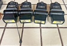 LOT OF 3 TESTED WORKING Vivitar 283 Automatic Electronic Flash Auto Thyristor