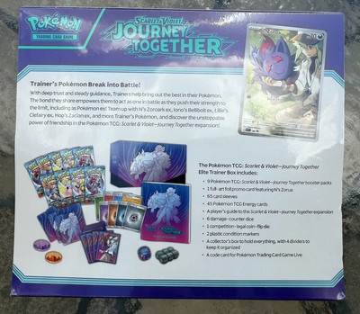 【英語版】Journey Together ETB 箱 Pokemon Center SEALED Journey Together Elite Trainer Box ETB - In