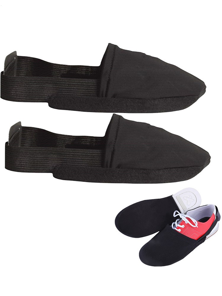 Bowling Shoe Covers 1 Pairs Black Bowling Shoes Slider  Bowling Shoe Protector