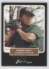 2004 Just Minors Just Prospects Black Auto /25 Brandon League #53 Auto 0q3