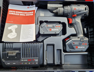 Würth ABS 18 Compact Akku Bohrschrauber Akkuschrauber 2x 5 0 Ah Akkus Lader