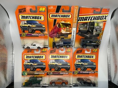   MATCHBOX lot   FIREBIRD   COMBINE HARVESTER   PORSCHE PLOW DAKAR TRUCK Q21