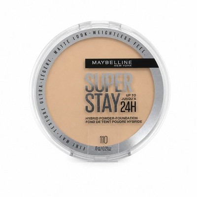Maybelline Super Stay Hybrid Powder Foundation 110 Full Coverage 24hr 1pk
