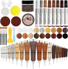 Wood Furniture Repair Kit- 40 Sets, Wood Fillers Hardwood Laminate Repair Kit...