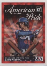 2019 Panini Donruss American Pride Red 106/149 Zach Watson #AP24 1u6