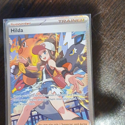 Pokemon TCG Hilda Trainer 171/086 Sv: White Flare Holo SIR English Saito