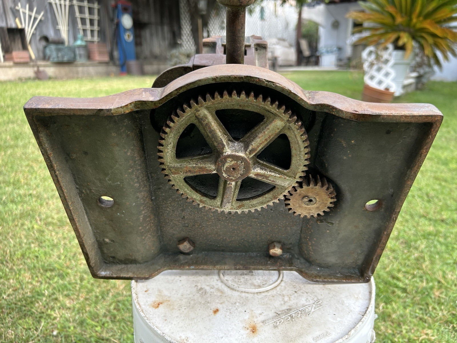 Circ 1900-1920's Antique Thomas Mills Bros. Taffy Kiss Candy Cutter Machine
