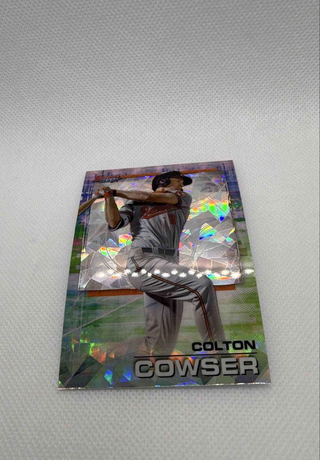 2021 Bowman's Best - Colton Cowser #32 Atomic Refractor (RC)