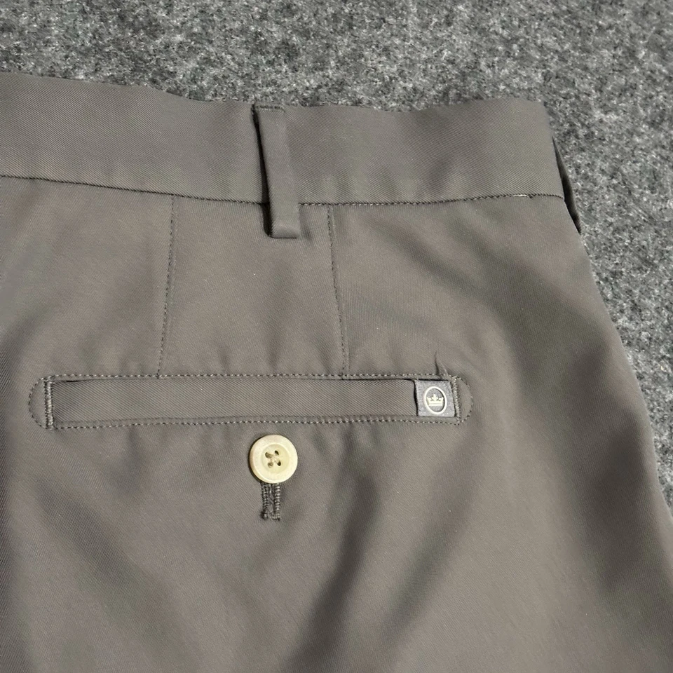 Pantalón corto Peter Millar Salem Performance para hombre 40 gris 8,5” entrepierna golf Foto 4 de 4