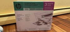 HP DeskJet 4227e All In One Color Ink Jet Printer Print Copy Scan White MIB 