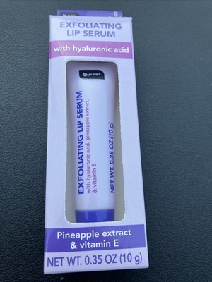 B.pure Exfoliating Lip Serum With Hyaluronic Acid~Vitamin E~Pineapple Extract
