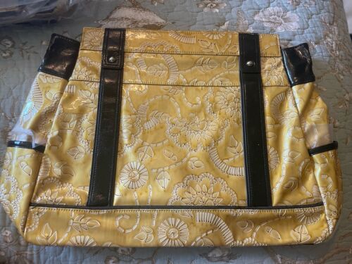NEW Miche Prima Large Handbag Allie Shell ONLY Purse Flowers Gold Yellow READ - Picture 2 of 7
