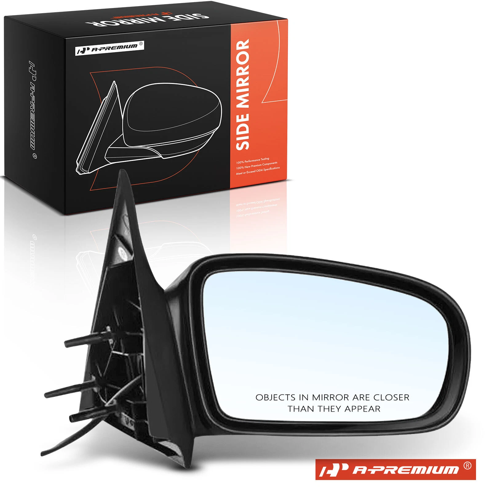A-Premium Passenger Power Mirror w/ Power Fold for Chevy Malibu 97-05 Classic