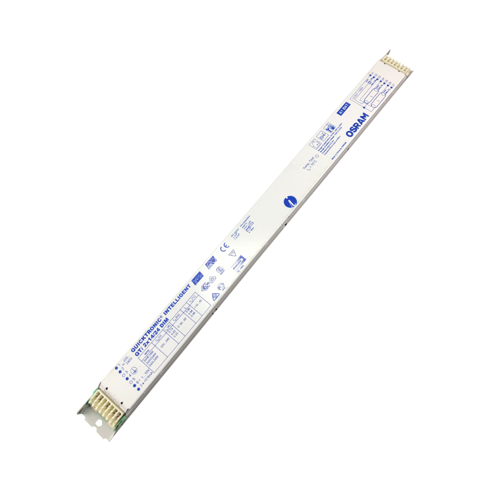 Osram QTi 2x14/24 DIM Electronic Ballast Fluorescent Twin 14W 24W